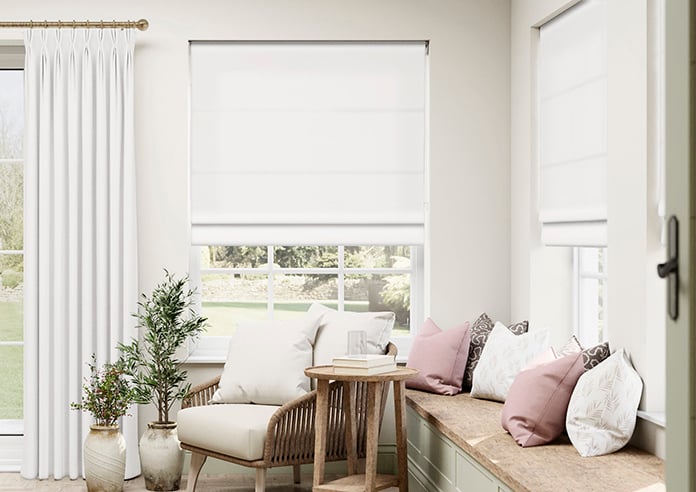 Medina, Ivory - Roman Blind - Image 3